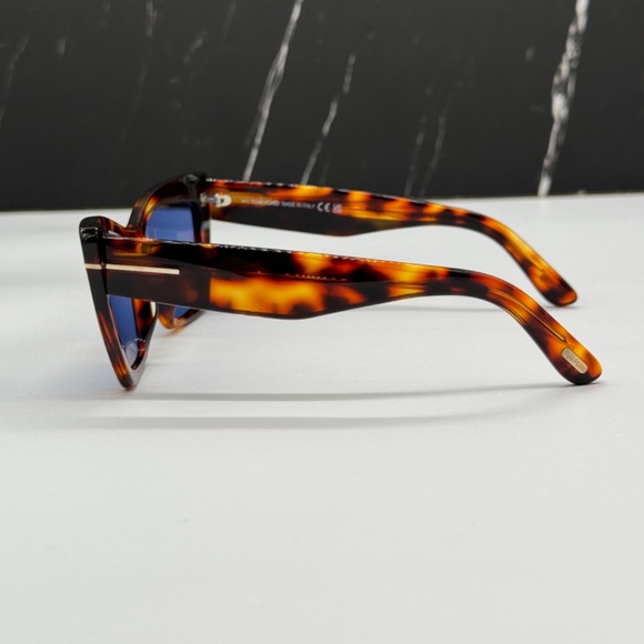 NEW TOM FORD TF871 55V WOMEN CAT EYE SUNGLASSES TOM FORD WYATT FT0871/S 55V main image 10